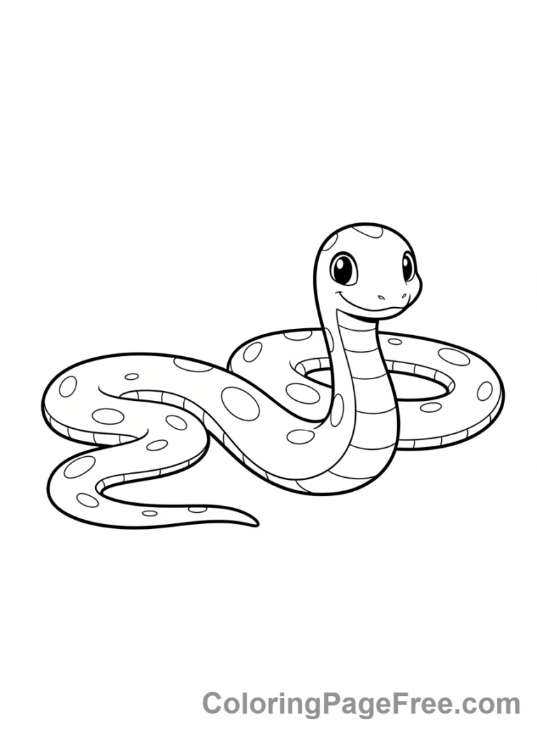 Garten Of Banban coloring page - Slow Seline slithering